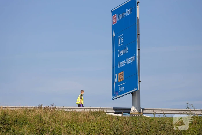 Snelweg deels afgesloten wegens politieonderzoek
