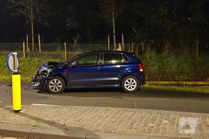 Veel schade bij kop-staartbotsing