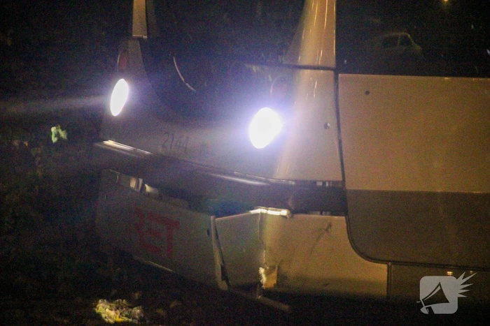 Tram beschadigd na aanrijding