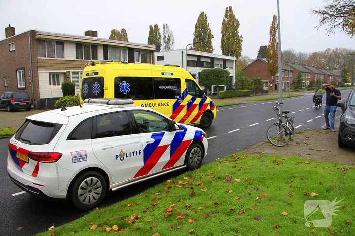 Fiets loopt slag in wiel op bij aanrijding