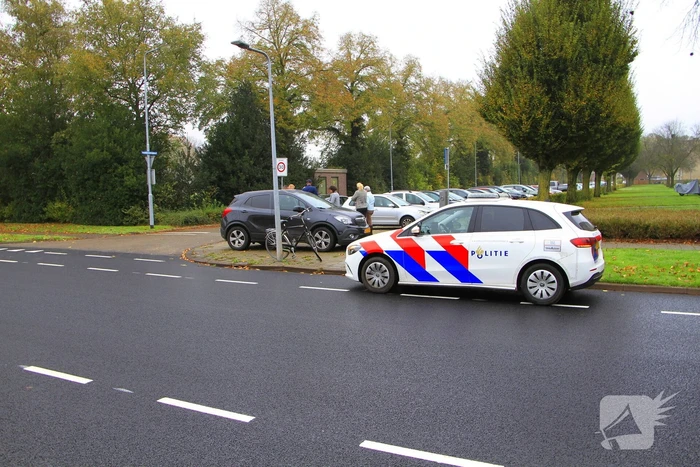 Fiets loopt slag in wiel op bij aanrijding