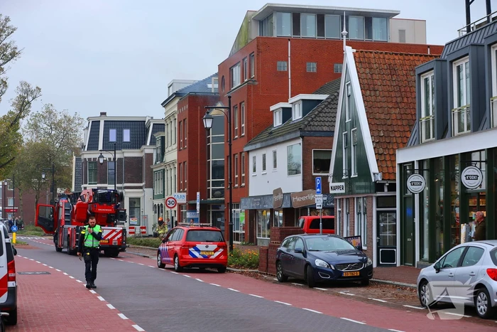 Brand tijdens werkzaamheden in bedrijfsgebouw