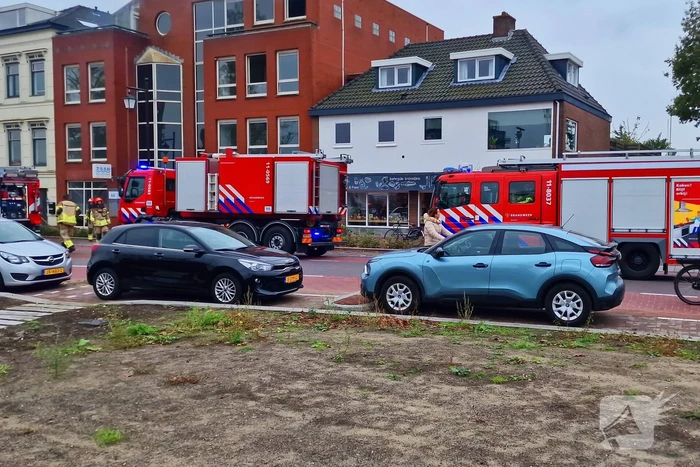 Brand tijdens werkzaamheden in bedrijfsgebouw