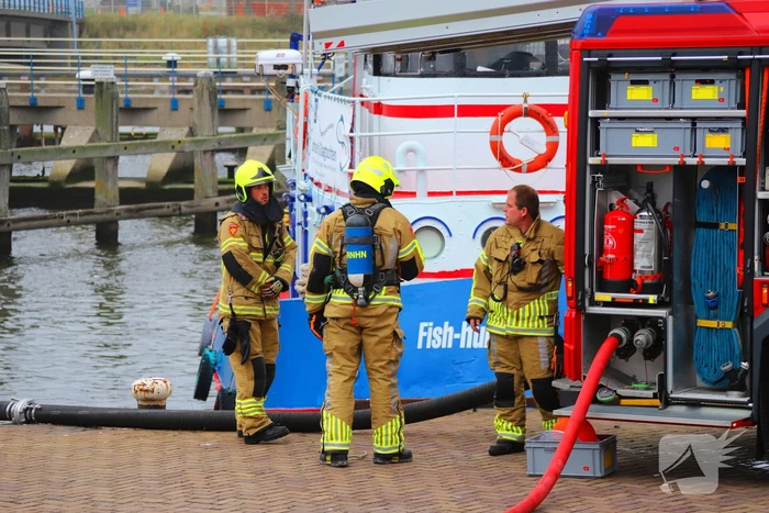 Restaurant verwoest door brand in haven