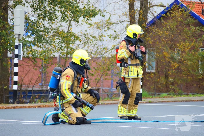 Restaurant verwoest door brand in haven
