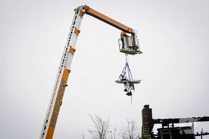 Bergingsactie na fatale brand
