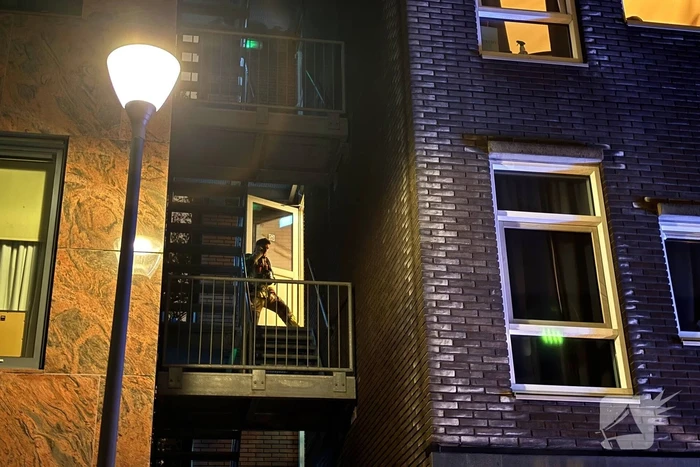 Brandweer doet onderzoek naar vreemde lucht