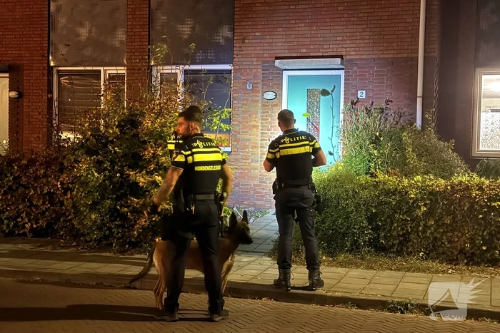 Grote politieinzet bij woonhuis na bedreiging