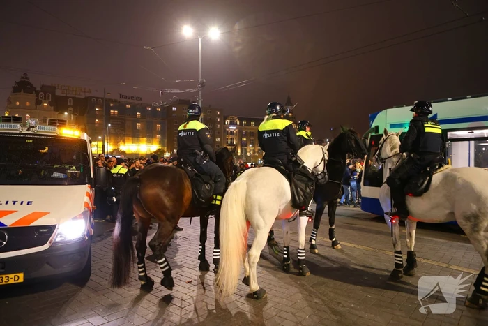 Honderden Maccabi-fans opweg naar ArenA