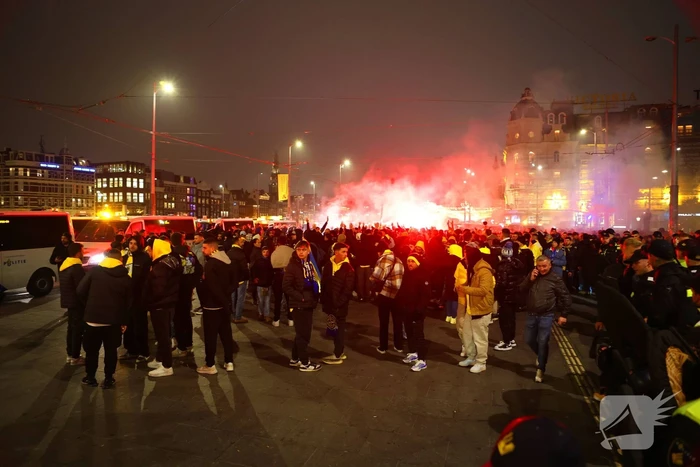 Honderden Maccabi-fans opweg naar ArenA