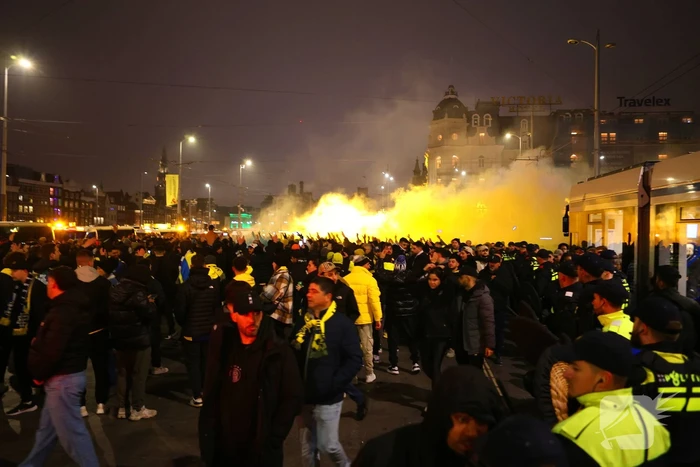 Honderden Maccabi-fans opweg naar ArenA
