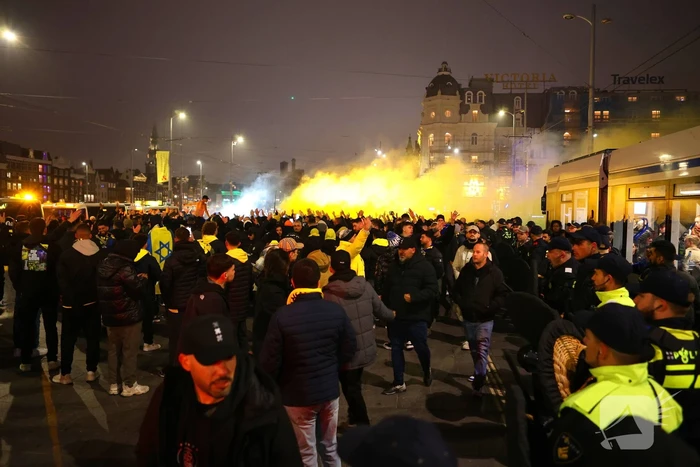 Honderden Maccabi-fans opweg naar ArenA