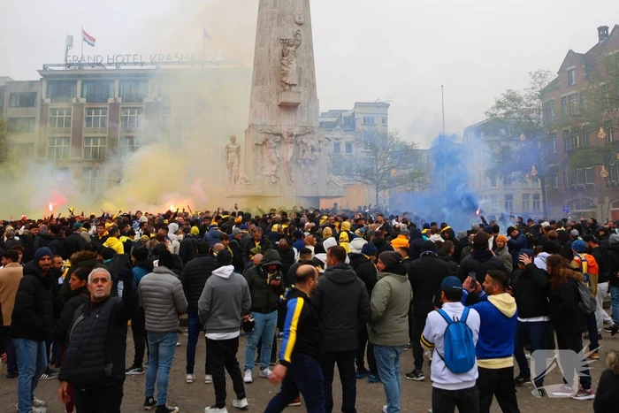Honderden Maccabi-fans opweg naar ArenA