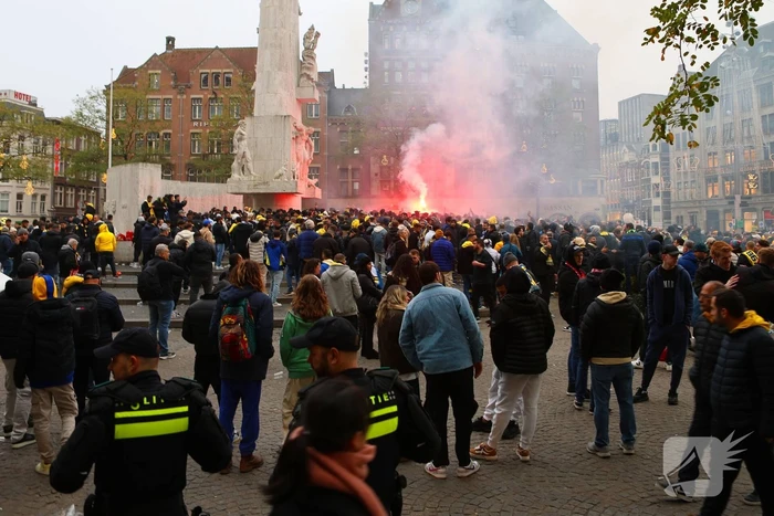Honderden Maccabi-fans opweg naar ArenA