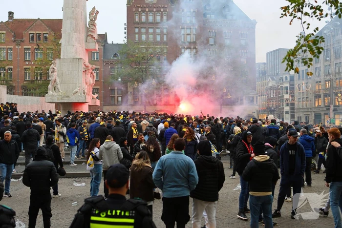 Honderden Maccabi-fans opweg naar ArenA