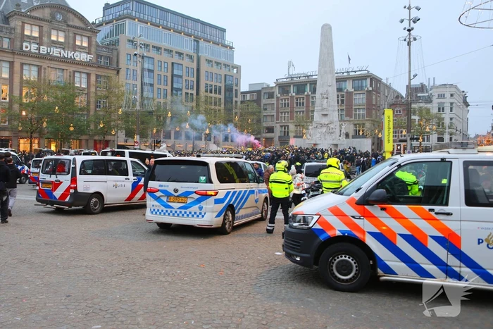 Honderden Maccabi-fans opweg naar ArenA