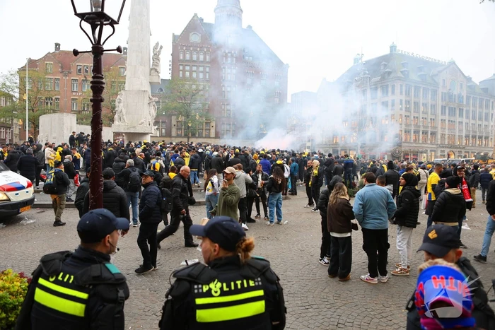 Honderden Maccabi-fans opweg naar ArenA