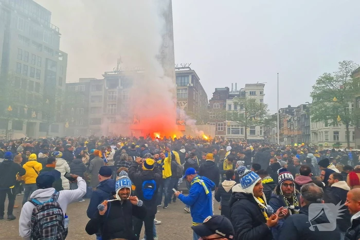 Honderden Maccabi-fans opweg naar ArenA