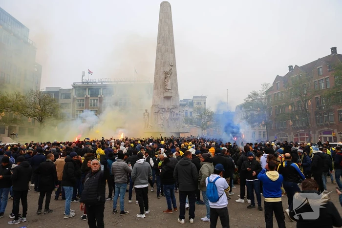 Honderden Maccabi-fans opweg naar ArenA