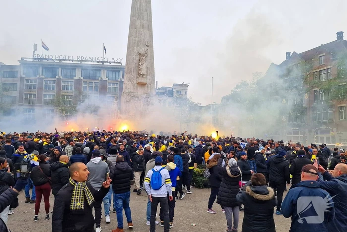 Honderden Maccabi-fans opweg naar ArenA