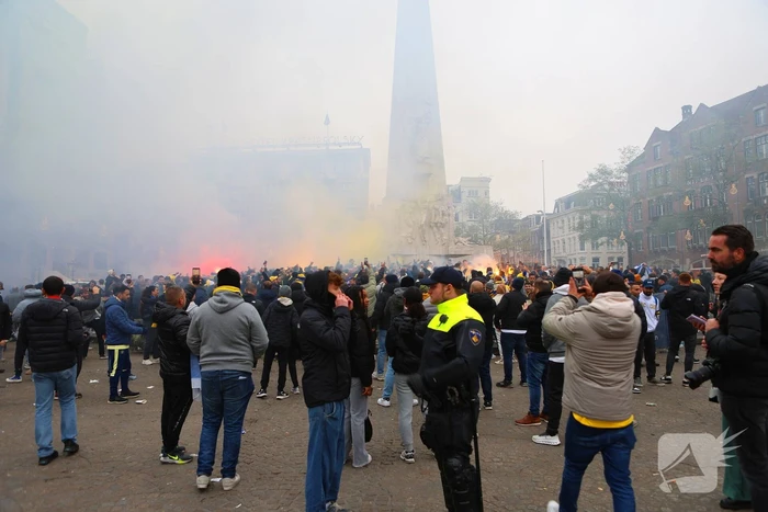 Honderden Maccabi-fans opweg naar ArenA