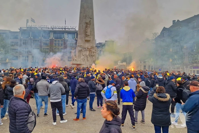 Honderden Maccabi-fans opweg naar ArenA