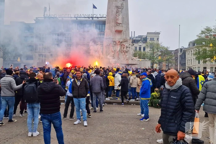 Honderden Maccabi-fans opweg naar ArenA