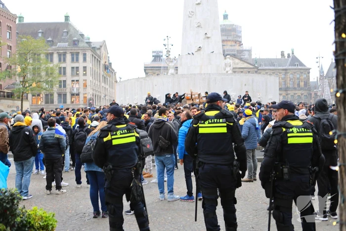 Honderden Maccabi-fans opweg naar ArenA