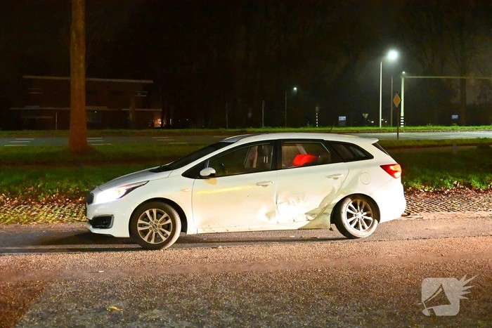 Auto's lopen schade op bij aanrijding