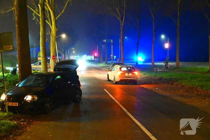 Auto's lopen schade op bij aanrijding