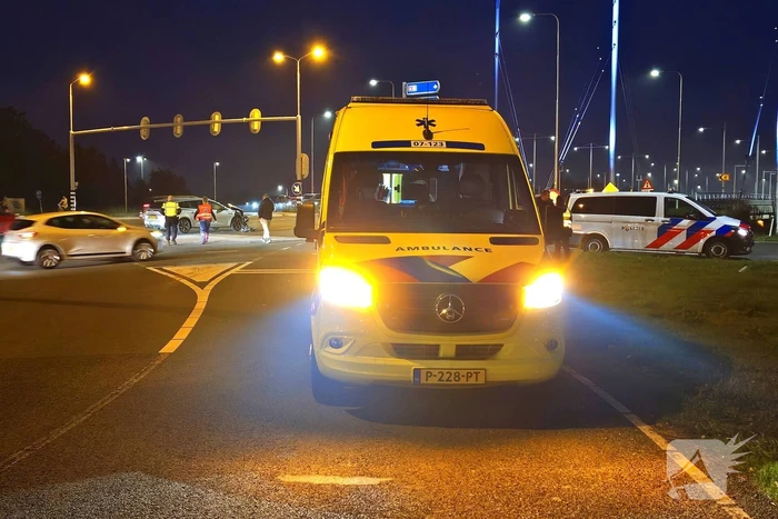 Ongeval op oprit naar snelweg