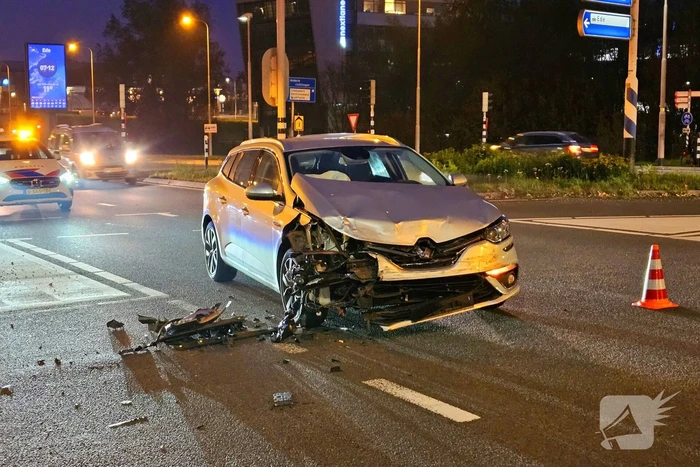 Ongeval op oprit naar snelweg