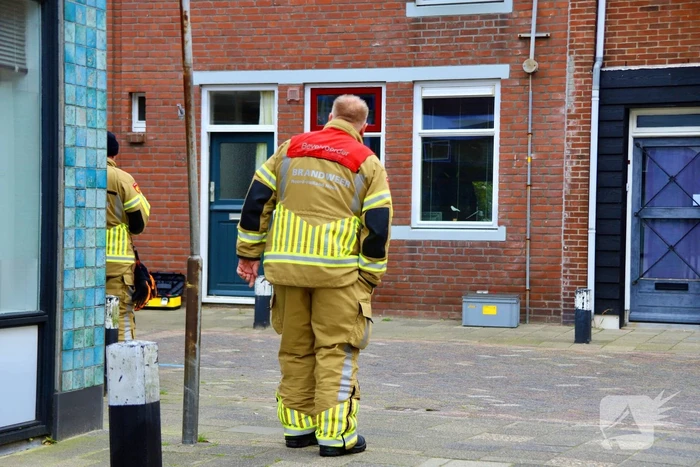 Bewoner gewond na val bij waterlekkage