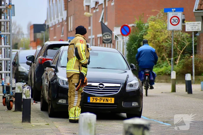 Bewoner gewond na val bij waterlekkage