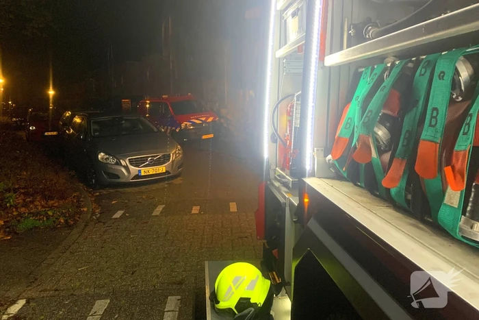 Brandweer gealarmeerd voor brand in magnetron