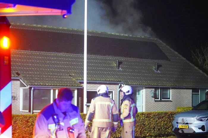 Flinke rookontwikkeling bij woningbrand