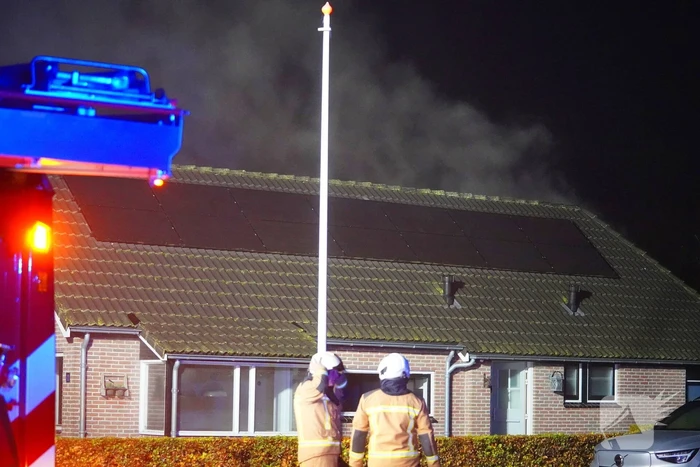 Flinke rookontwikkeling bij woningbrand