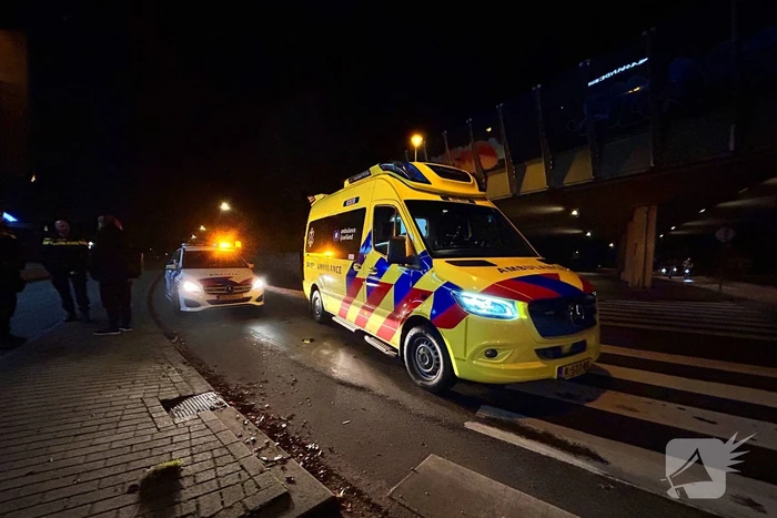 Vrouw gewond na val van fiets