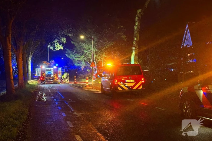 Brandweer zet drone in bij woningbrand