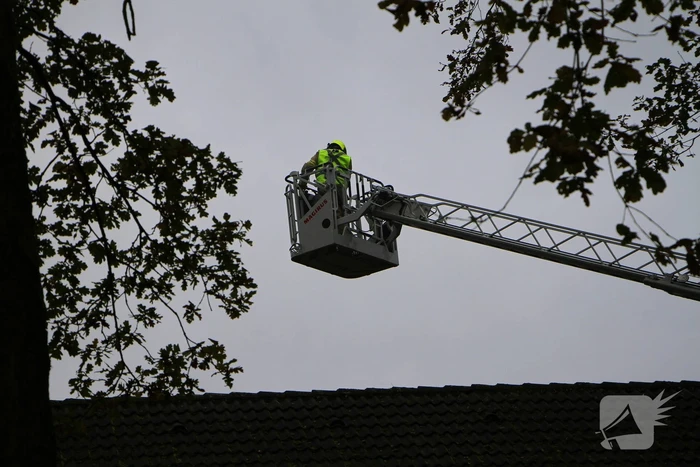 Brandweer ingezet voor brand in schoorsteen