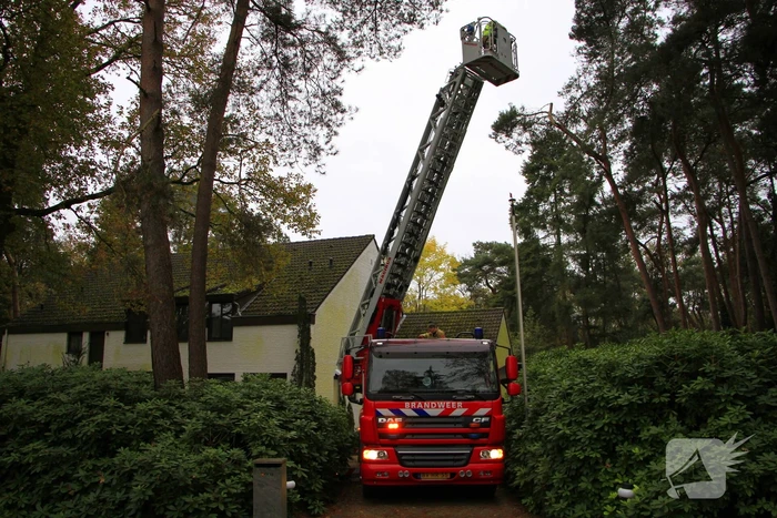 Brandweer ingezet voor brand in schoorsteen