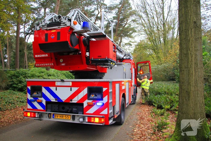 Brandweer ingezet voor brand in schoorsteen
