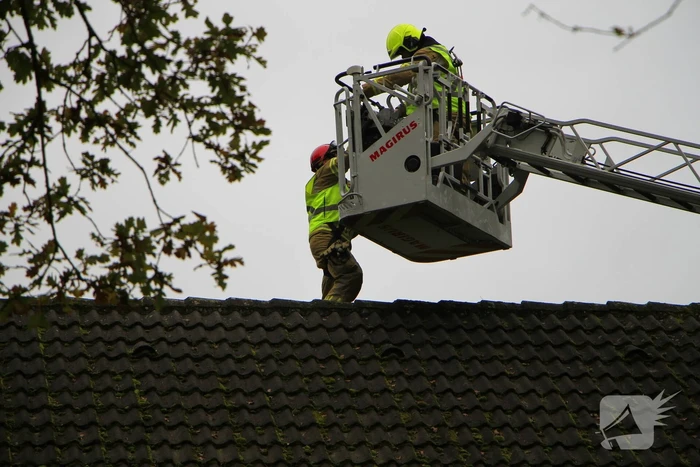 Brandweer ingezet voor brand in schoorsteen