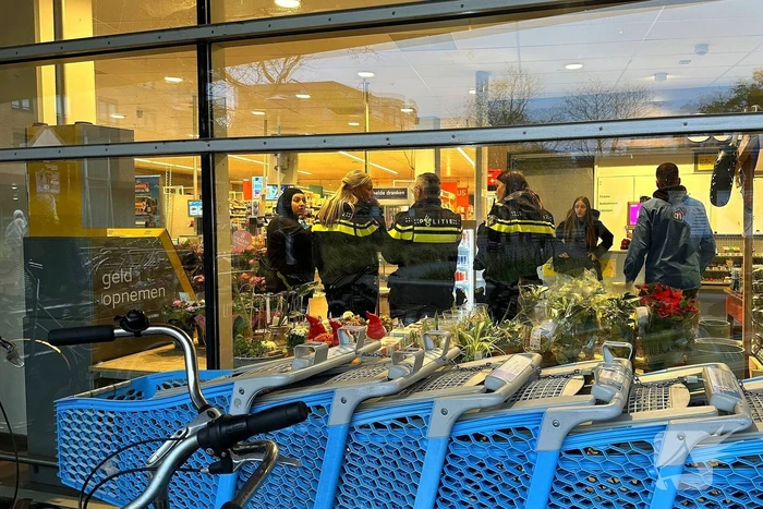 Overval op Albert Heijn supermarkt