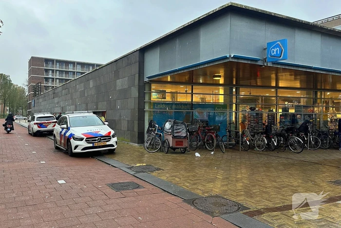 Overval op Albert Heijn supermarkt