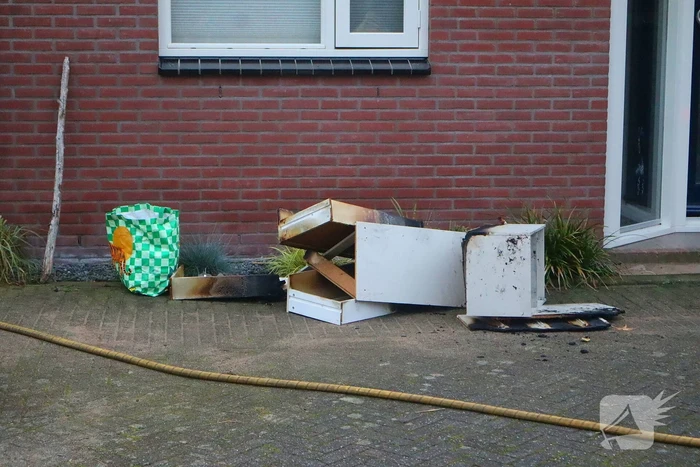 Brand op zolder snel onder controle