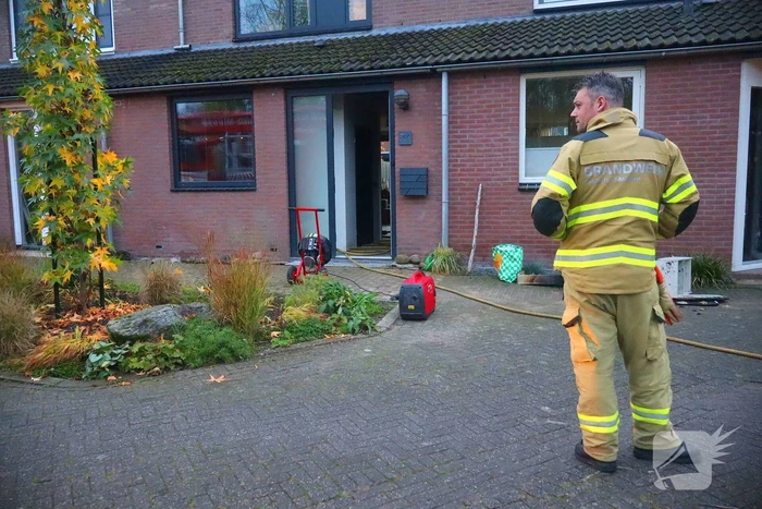 Brand op zolder snel onder controle