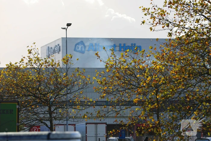 Grote brand in distributiecentrum van Albert Heijn