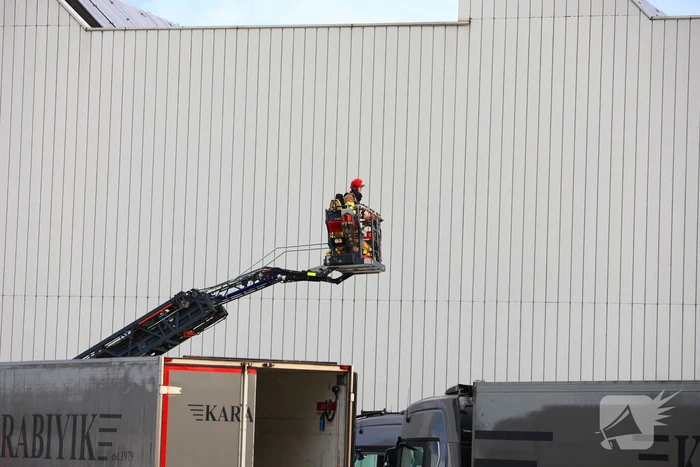 Grote brand in distributiecentrum van Albert Heijn