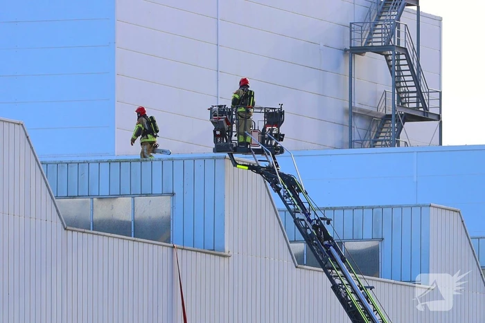 Grote brand in distributiecentrum van Albert Heijn